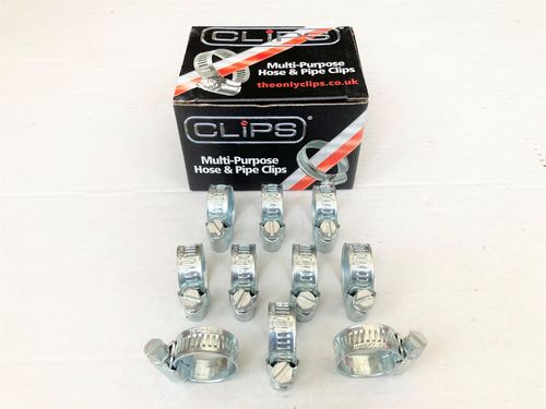 16-22mm Hose Clips (Box of 10)