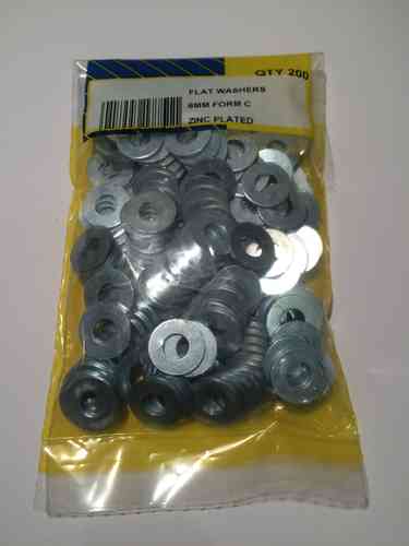 6mm Heavy Duty Washers (Pk 200) ***SOLD OUT***